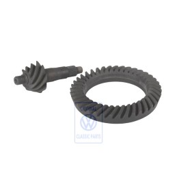 Original VW Pinion And Crown Wheel - 281525143B