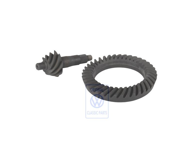 Original VW Pinion And Crown Wheel - 281525143B