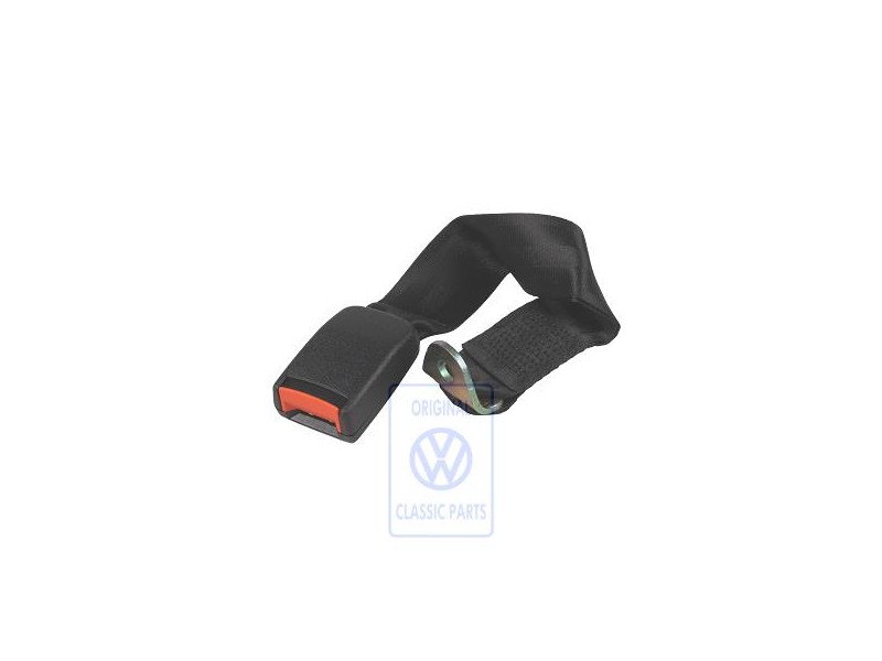 Original VW Belt Latch With Belt Strap - 281857778K