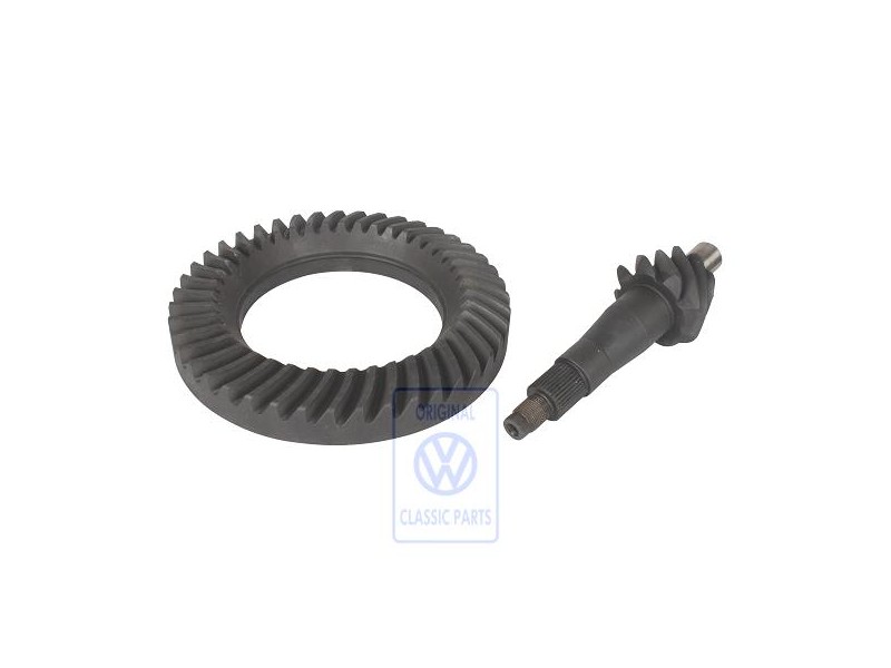 Original VW Pinion And Crown Wheel - 291525143C