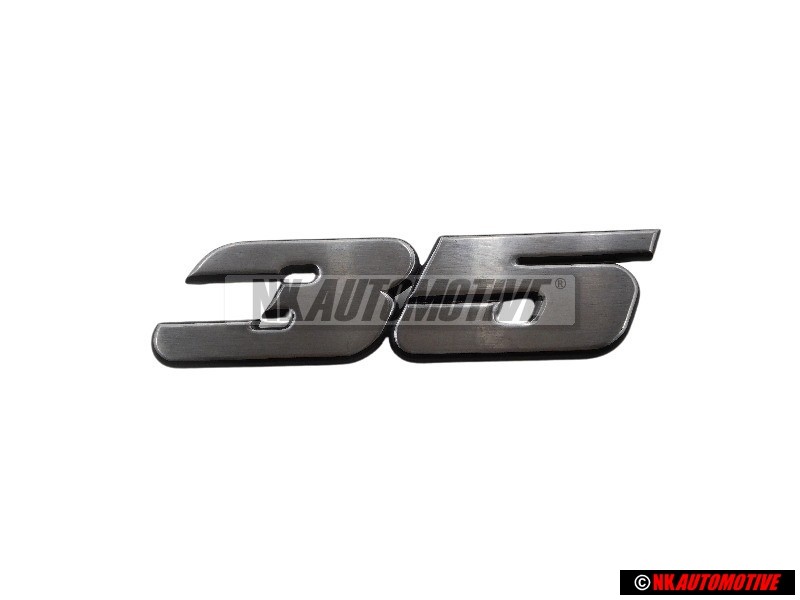 Original VW LT35 Front Grill Badge Emblem Brushed Silver - 291853687AF
