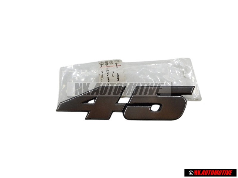 Original VW LT45 Front Grill Badge Emblem Brushed Silver - 291853687AHBBJ