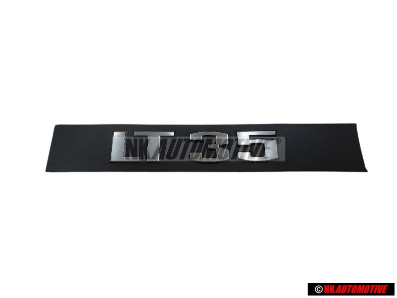 Original VW LT 35 Front Grill Badge Emblem Brushed Silver - 291853687S