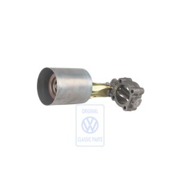 Original VW Change Over Flap With Vacuum Positioner - 2D0131929