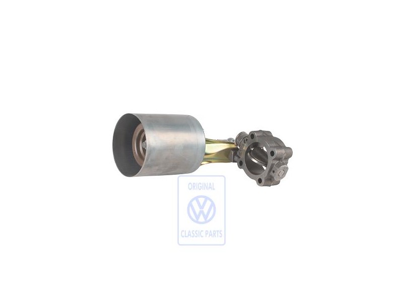 Original VW Change Over Flap With Vacuum Positioner - 2D0131929