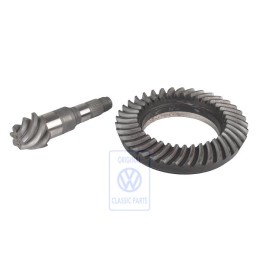 Original VW Pinion And Crown Wheel - 2D0525143M