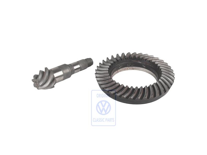 Original VW Pinion And Crown Wheel - 2D0525143M