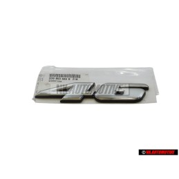 Original VW LT46 Side Badge Emblem Chrome - 2D0853686B Z10
