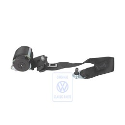 Original VW Three-Point Safety Belt Satin Black - 2D0857448B 01C