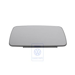 Original VW Mirror Glass (Convex) With Carrier Plate - 2D0857522