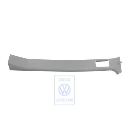 Original VW B-Pillar Trim Flannel Grey - 2D0867239B U71