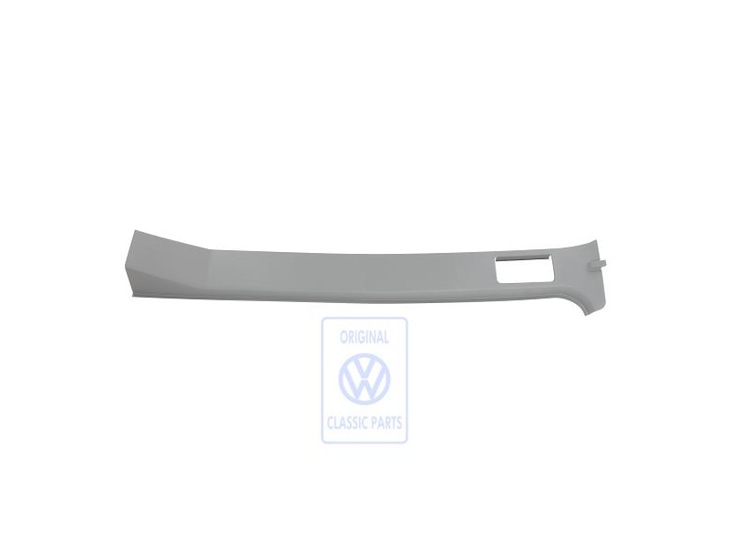 Original VW B-Pillar Trim Flannel Grey - 2D0867239B U71
