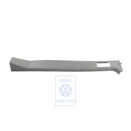 Original VW B-Pillar Trim Flannel Grey - 2D0867239 U71