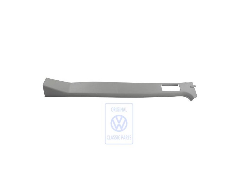 Original VW B-Pillar Trim Flannel Grey - 2D0867239 U71