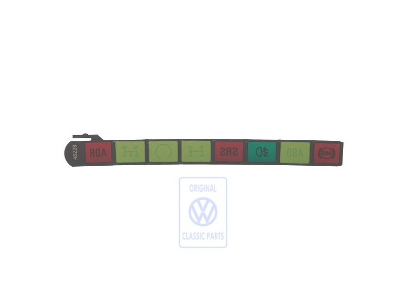 Original VW Symbol Indicator For Control Lamps - 2D0919218F