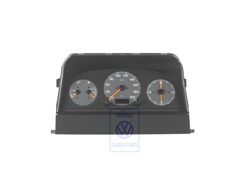 Original VW Combi-Instrument Satin Black - 2D0919850GX01C