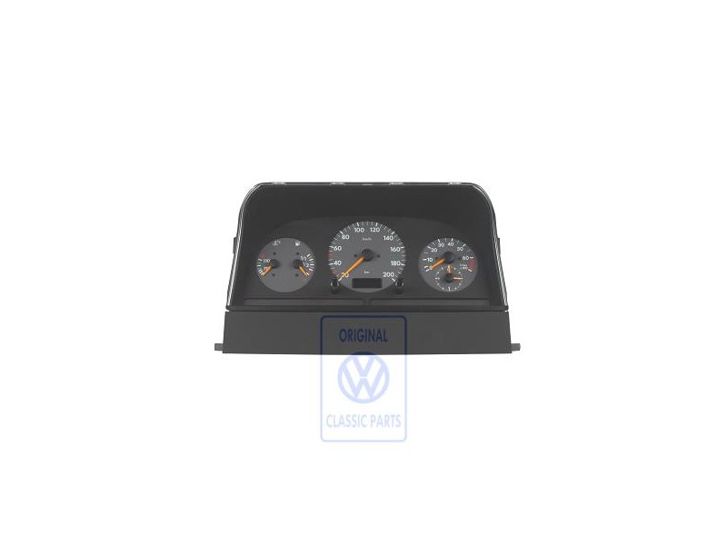 Original VW Combi-Instrument Satin Black - 2D0919860DX01C