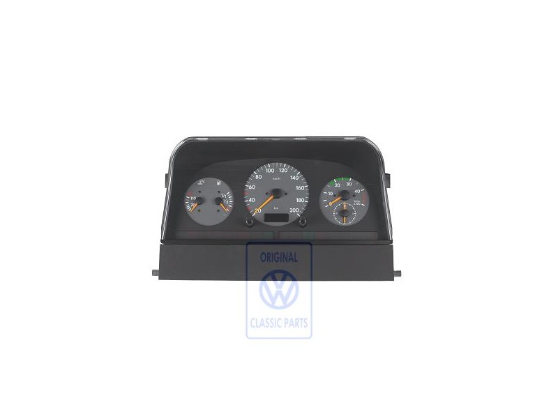 Original VW Combi-Instrument Satin Black - 2D0919860GX01C