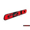 Original VW G40 Front Grill Badge Emblem Red - 871853679D