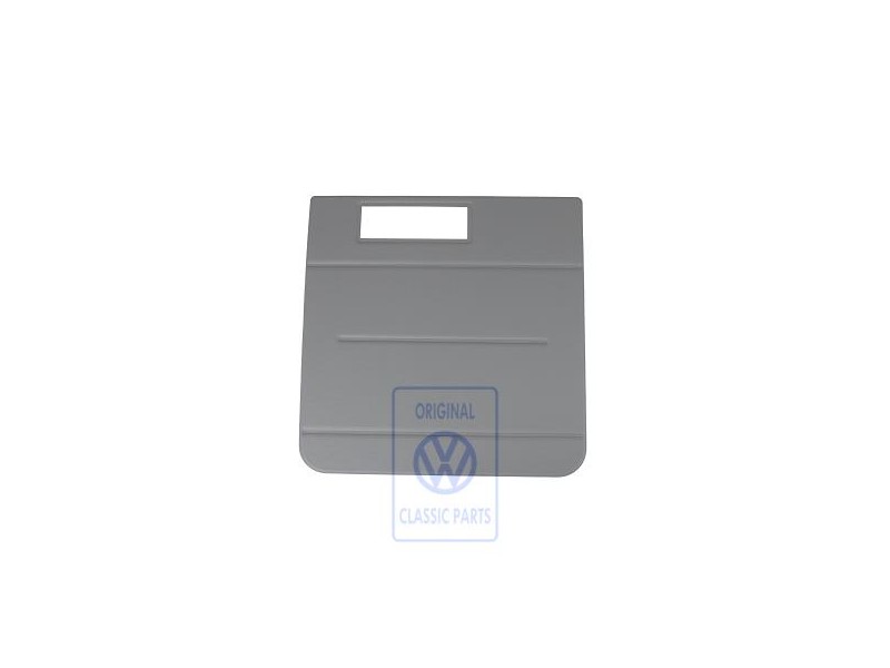 Original VW Hinged Door Trim Flannel Grey - 2D1867612A 2DQ