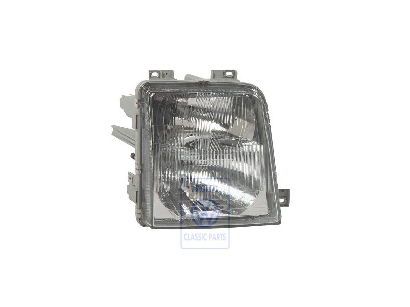 Original VW Halogen Headlights With Halogen Fog Lights - 2D1941016A