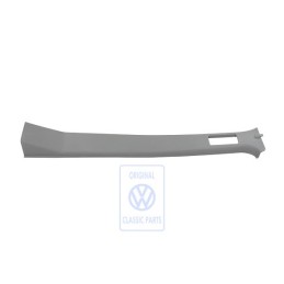Original VW B-Pillar Trim Flannel Grey - 2D3867285A U71