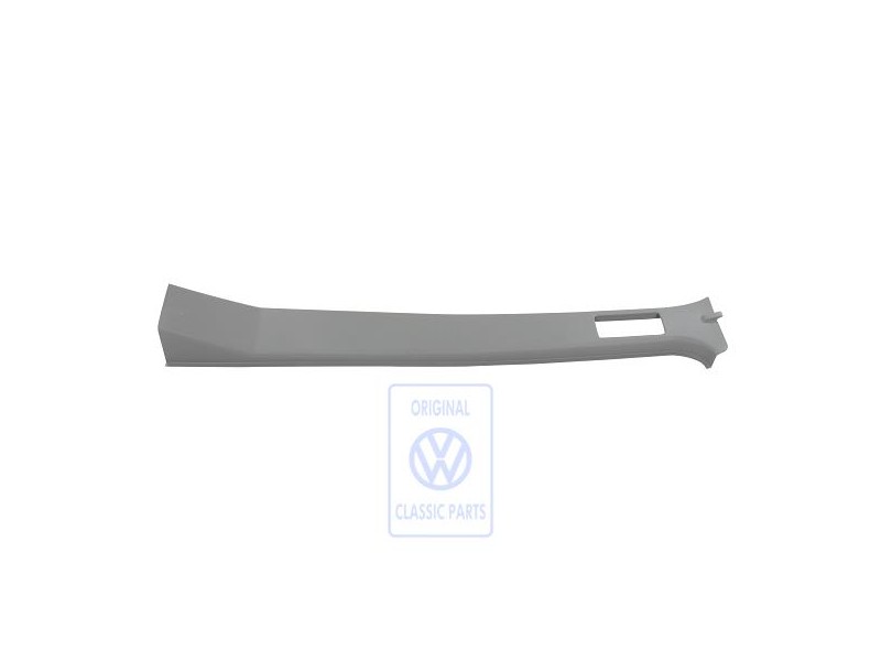 Original VW B-Pillar Trim Flannel Grey - 2D3867285A U71