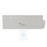 Original VW Film Lettering Silver/Black - 2K0853685A 4M1