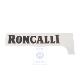 Original VW Film Lettering Blue/Red/Gold - 2K5853685 WL4