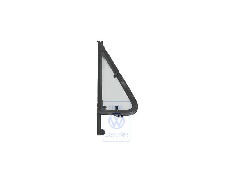 Original VW Vent Wing, Complete - 2TA837402