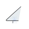 Original VW Vent Wing Glass - 321837606