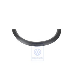 Original VW Trim For Wheel Arch Grey Black - 321853817 2BC