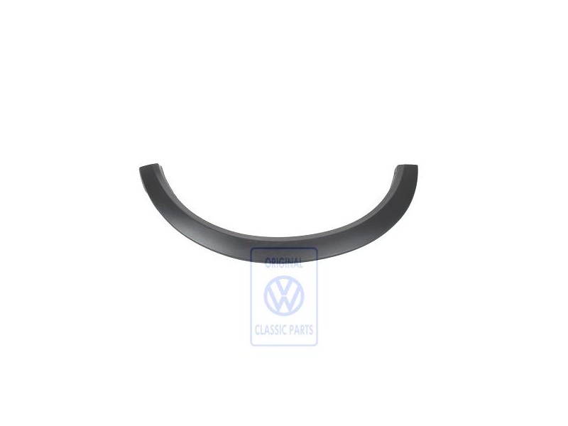 Original VW Trim For Wheel Arch Grey Black - 321853817 2BC