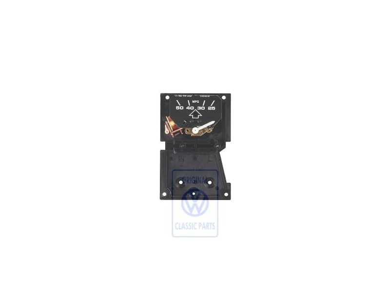 Original VW Gearshift And Consumption Indicator With Base Plate - 321919046A