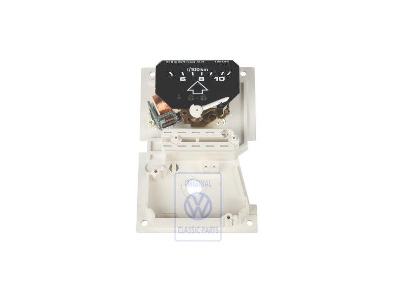 Original VW Gearshift And Consumption Indicator With Base Plate - 321919046H