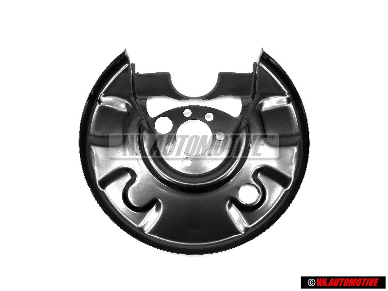 Original VW Rear Brake Disc Cover Plate Left - 191615611D
