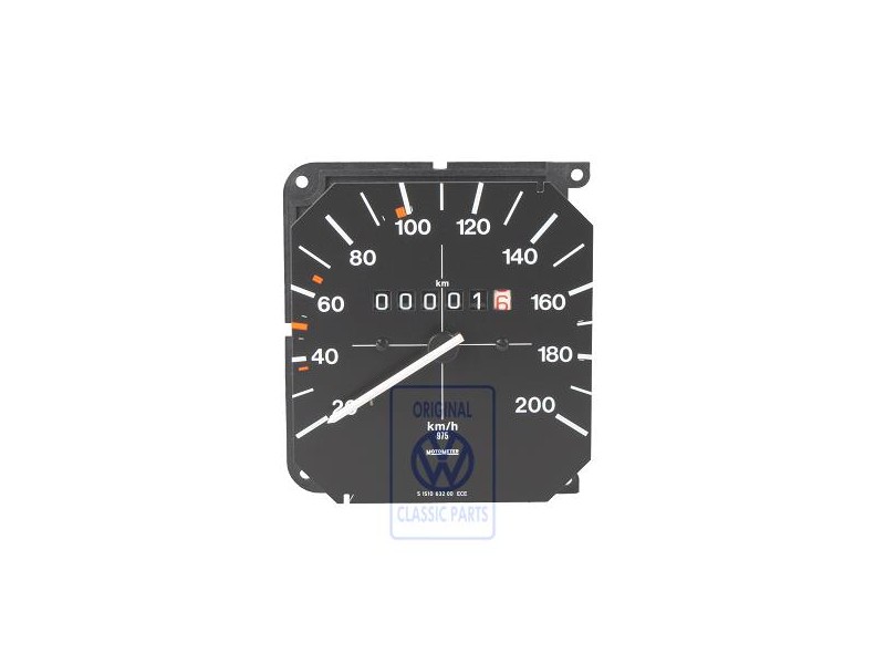 Original VW Speedometer Without Kilometre Trip Recorder - 321957021G