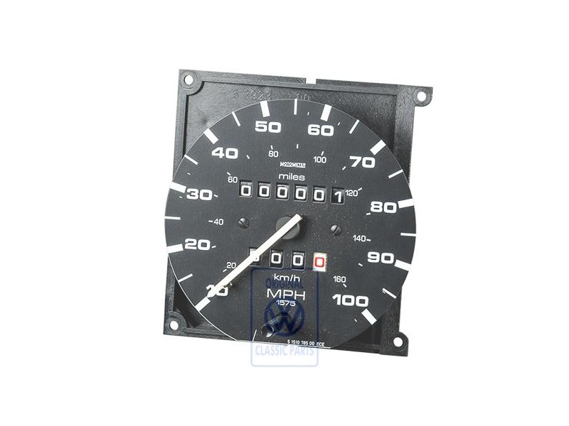 Original VW Speedometer With Mile Trip Recorder - 321957033M
