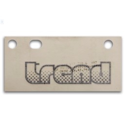 Original VW Film Lettering Satin Black - 323853750C 4AT