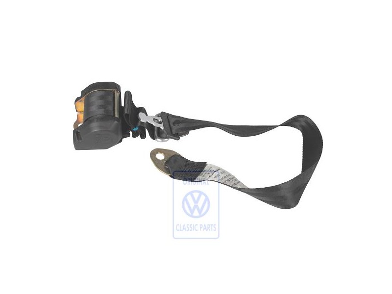 Original VW Three-Point Safety Belt - 323857706B