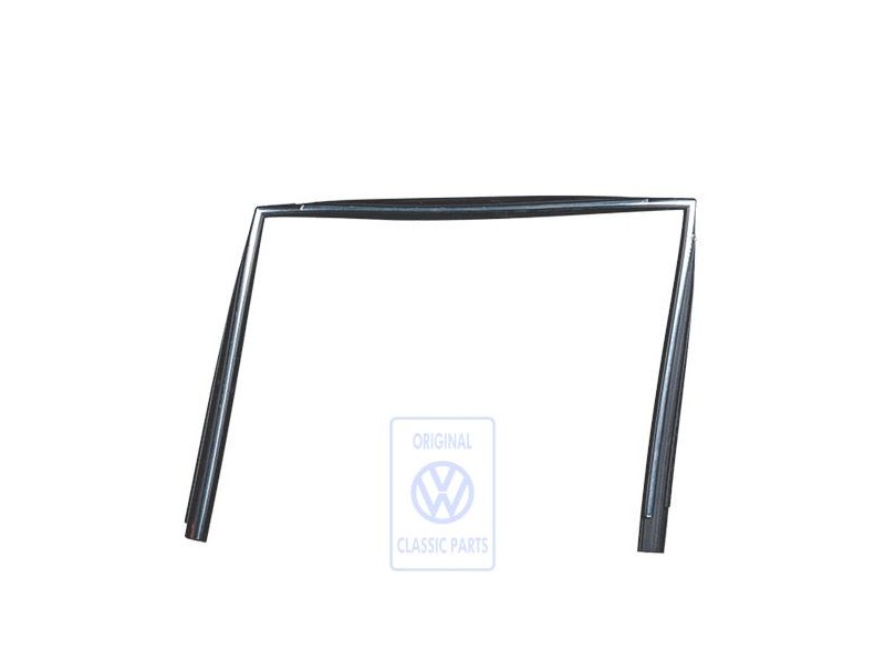 Original VW Window Guide Satin Black/Chrom - 331839440E HU1