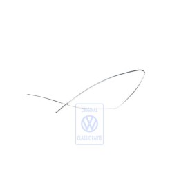 Original VW Trim Strips For Side Window Chrome - 331853348B 7ZN