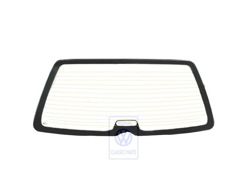 Original VW Rearview Window Heated With Aerial - 333845499E