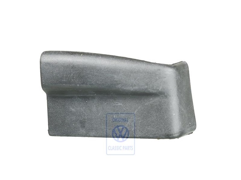 Original VW End Cap Satin Black - 333853709B 01C