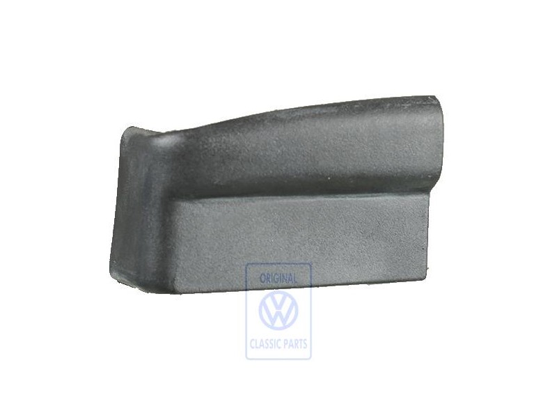 Original VW End Cap Satin Black - 333853710B 01C