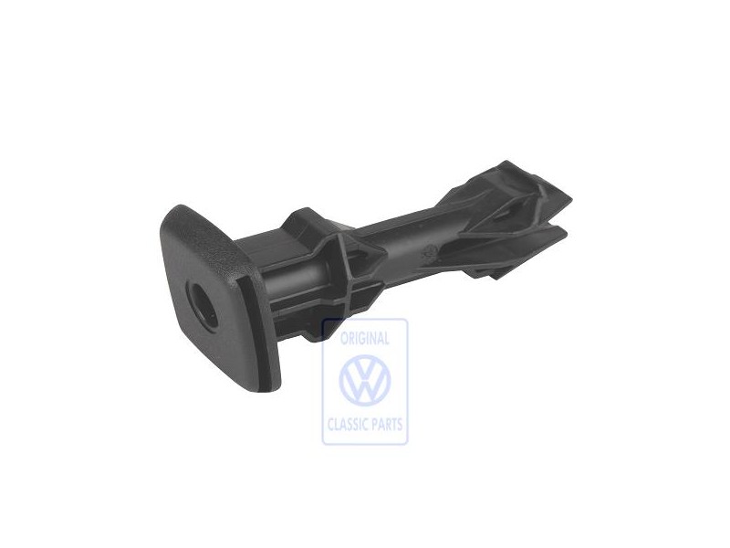 Original VW Guide For Head Restraint, Adjustable Satin Black - 333885636 01C