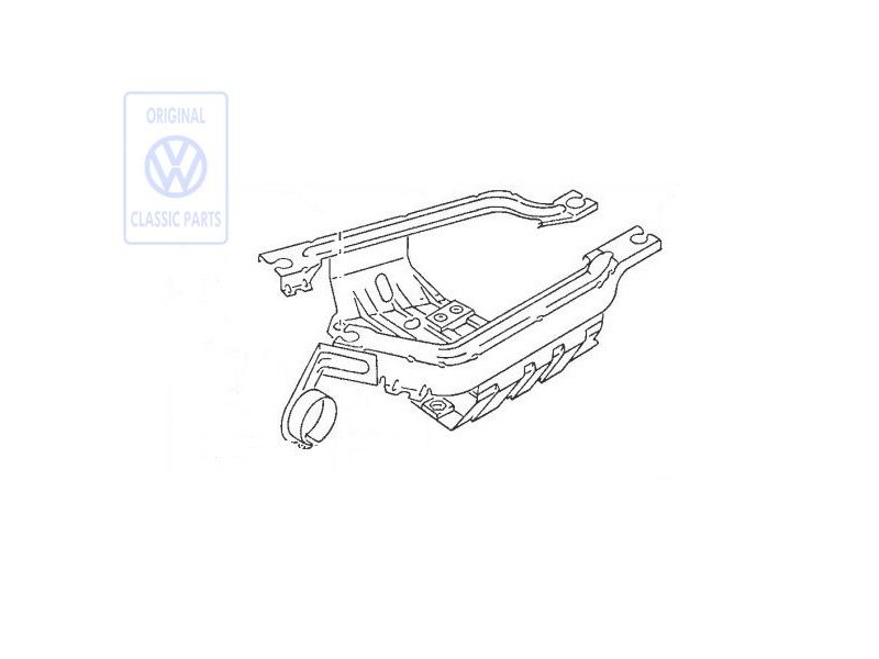 Original VW Support Plate - 357201503A