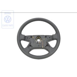 Original VW Steering Wheel (Leather) Black - 357419091G 1BX