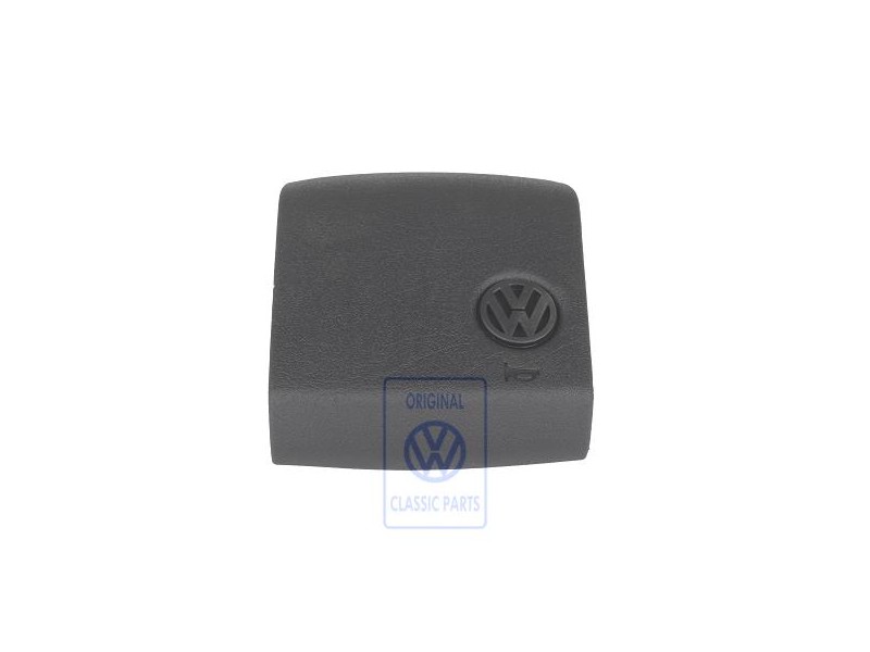 Original VW Horn Button Satin Black - 357419669B 01C