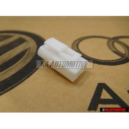 Original VW Rd. Connector Sleeve Housing - 811972577